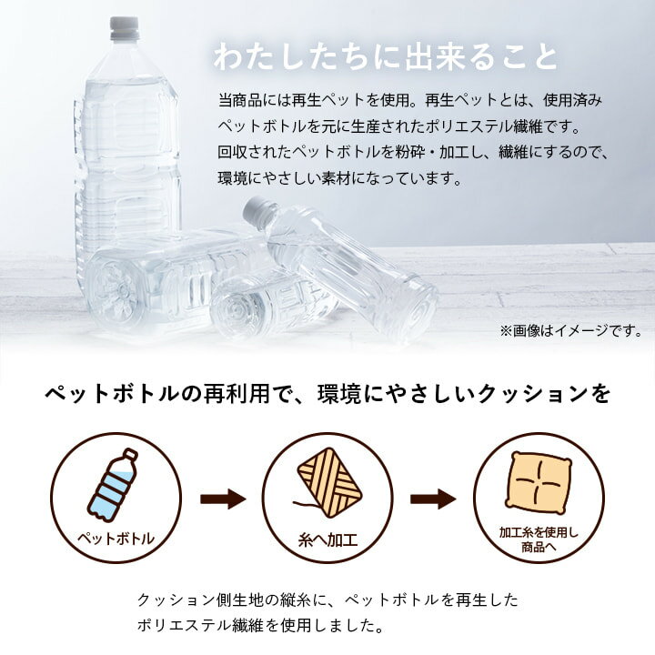 ループ シート (I) クッション シート 無地 国産 約43×43cm 同色2枚組