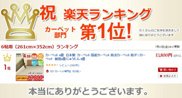 カーペット 6畳 6帖 六畳 じゅうたん 日本製 ラグカーペット ラグマット 国産カーペット フリーカット 防炎カーペット 防ダニカーペット 絨毯6畳 ジュータン 床暖対応 リビング ラグ 寝室 グリーン アイボリー ブラウン LE (S) 半額以下 引っ越し 新生活 スーパーSALE