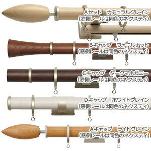 トーソー カーテンレール 3.1m Aセット ネクスティダブルセット 【ウッディレジオス25】