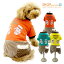 【犬服】 ミトン プリント ドッキング カバーオール ドッグウエア トイプードル・ダックス・チワワ・ ヨーキー 小型犬 ha99