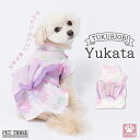 pipi 紫陽花柄浴衣 ゆかた 夏 お祭り お出かけ ドッグウェア 犬服 小型犬 ペット ANZUDOG(あんずドッグ)