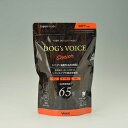 ドッグヴォイス シニア65 ローストチキン＆サーモン＆鹿肉400g Dog'sVoice 犬用 ドッグフード ドライフード