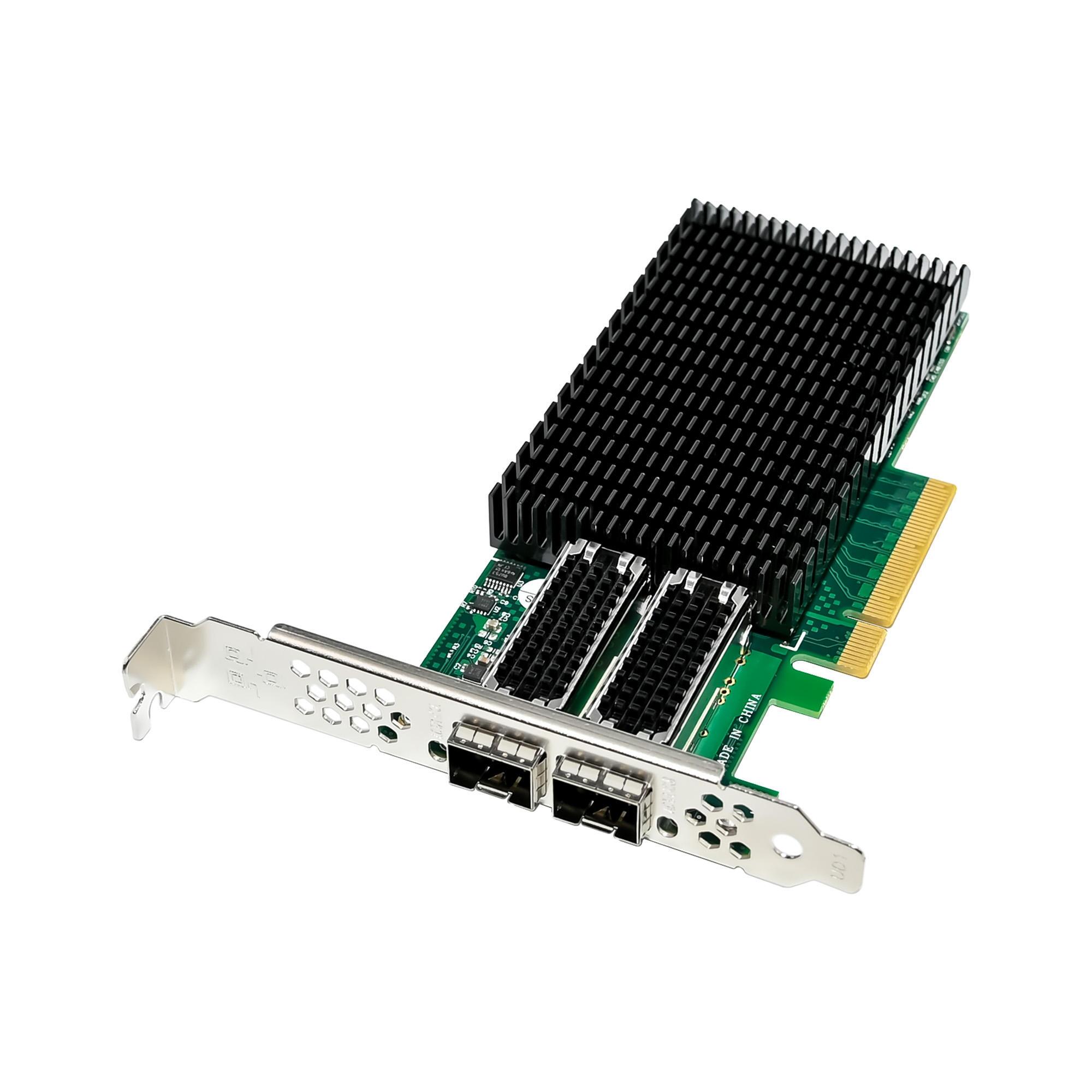 25G SFP28 2ポート サーバーネットワークカード Mellanox ConnectX-4Lx MCX4121A-A...