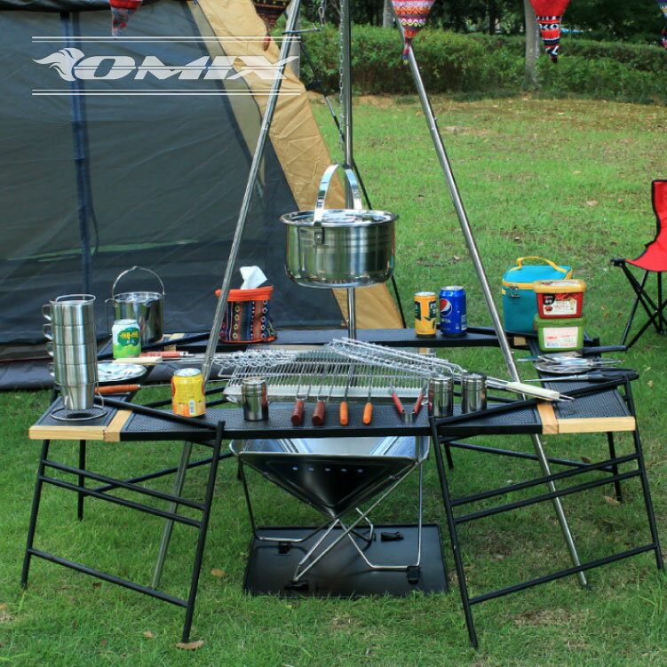 多機能テーブルセット　ファイアテーブル　焚火台　BBQ　アウトドア通販格安セール情報　楽天　通販