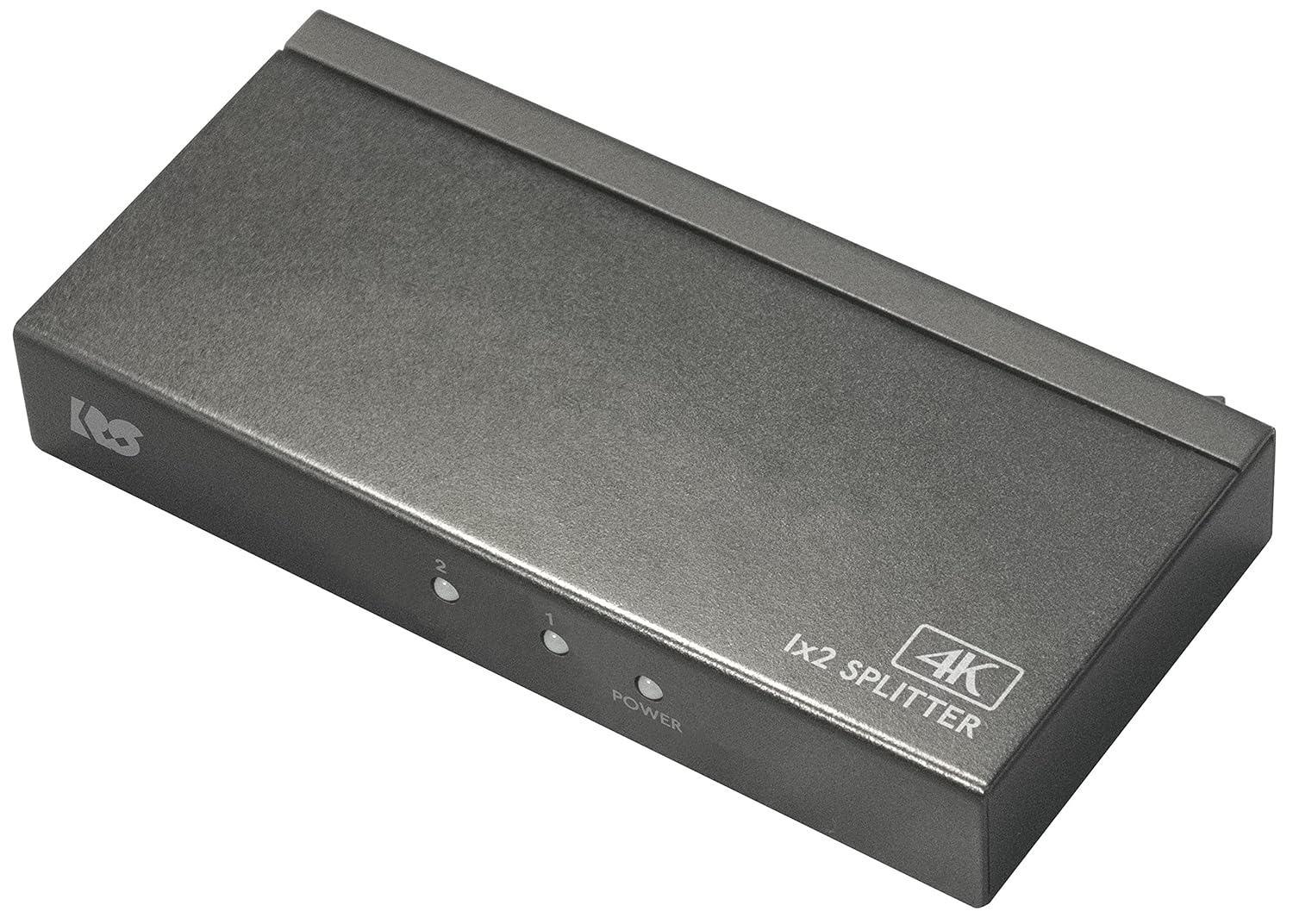 樂天商城 - 4K60Hz対応 1入力2出力 HDMI分配器 RS-HDSP2P-4KZ 同時出力 2分配 HDCP2.2 18Gbps HDR スプリッター