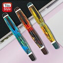在庫一掃 赤字セール オーパス88 Opus 88 Bela キャップ式万年筆アイドロップ式 極細字EF/細字F/中字M/太字B/スタブ2.3mm レッド 18...