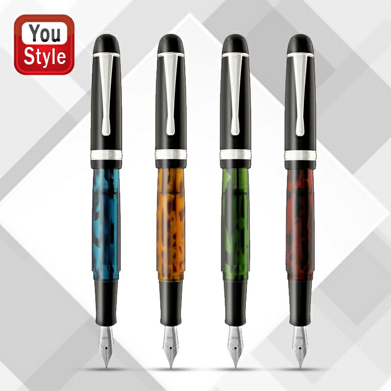 【11/1〜30ポイント5倍要エントリー】オーパス 88 OPUS 88 キャップ式万年筆 AMBER JAZZ ジャズ スチールペン先 EF F M B 1....