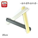 【取寄品】アンドハンドandhand ルーラー イリュージョン グレー/RL1-SLT シルバー/RL1-SLV ゴールド/RL1-GLD 就職 入学 卒業 文...