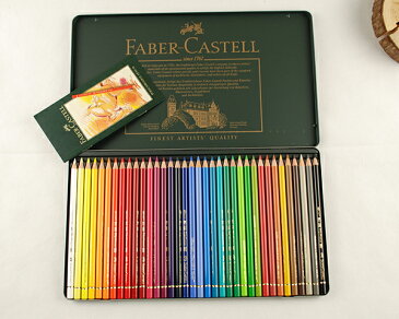 ファーバーカステル Faber-Castell ポリクロモス 油性色鉛筆セット 36色(缶入) FC110036【並行輸入品】
