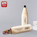 コヒノール KOH-I-NOOR 三角軸色鉛筆 10色セット 10本入 木製ケース 7004010001 画材セット 絵の具 水彩絵具 スケッチ用品