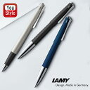 LAMY ボールペン 【あす楽】ラミー LAMY ステュディオ ローラーボール 水性ボールペン マットステンレスL365 マットブラックL367R-B インペリアルブルーL367R-IB ダークブラウンL369DB 筆記具 文房具 事務用品