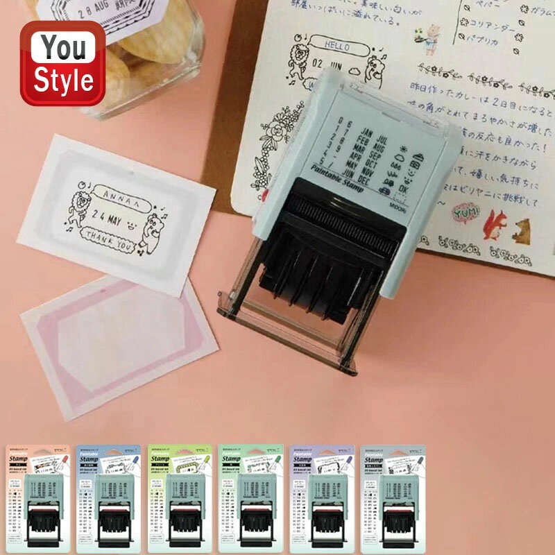 【11/1〜30ポイント5倍要エントリー】ミドリ MIDORI スタンプ 回転印 日付 日付とマークはダイヤル を回して切り替えます おしゃれでかわいいシンプル...