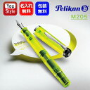 名入れ ペリカン PELIKAN 万年筆 特別生産品 Classic M205 クラシック M205 デュオ ネオン BB 極太字 Duo NEON ピストン吸...