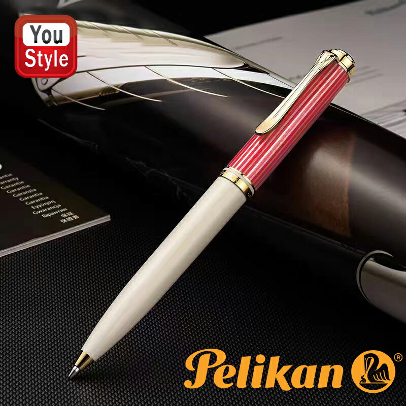 ペリカン ボールペン 名入れ ボールペン ペリカン PELIKAN 特別生産 スーベレーン K600 レッドホワイトGT ギフト プレゼント 記念品 名前入り 名入り 筆記具 文房具 事務用品