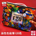 色鉛筆 120色 油性色鉛筆 120色セット アート鉛筆セット 油性色ペン Brutfuner 大人の塗り絵 美術 描き用 スケッチ用 プレゼント 入学準備 新...