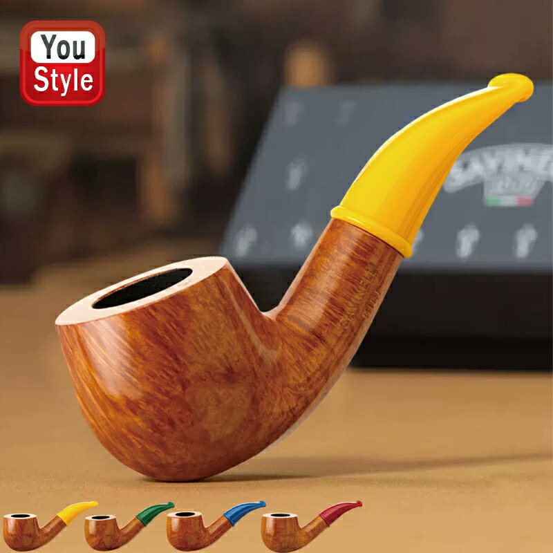 柘製作所 TSUGE KISERU サビネリ Savinelli パイプ サビネリ ミニ イエロー 44213/グリーン 44211/ブルー 44212/レッド 44210 ギフト プレゼント お祝い 誕生日 就職 喫煙具 ファッション 父の日 敬老の日 男性女性 可愛い かっこいい おしゃれ メンズ レディース プレゼント