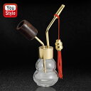 在庫一掃 赤字セール ミニサイズの紙巻き&刻みタバコ用水パイプ WATER PIPE ジシャング・ブライヤー 48650 柘製作所 tsuge