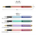 【あす楽】名入れ 万年筆 ウォーターマン WATERMAN 万年筆 METROPOLITAN メトロポリタン エッセンシャル ステンレススチール 細字 F ピンク 2180126 パープル 2180127 ギフト プレゼント お祝い 記念品 名前入り 名入り 3