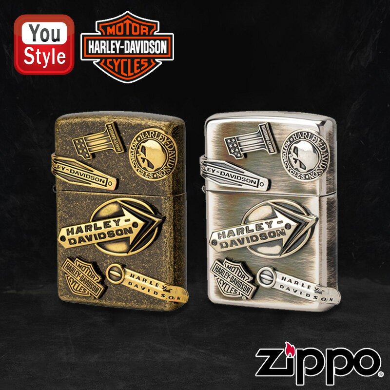 楽天You STYLEジッポー ZIPPO ライター ハーレーダビッドソン 日本限定モデル メイクメタル 6PCS シルバー BSイブシバレル6PCS HDP-63 HDP-64 メンズ 豪華 喫煙具