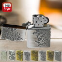 ジッポー ZIPPO ライター 3DTYPE 龍と鳳凰 20DH3SG 20DH3SV / クロス 20CR3 / ドラゴン 20DR3 / フェニックス 20PH3 / スカル 20SK3 全9色 喫煙具 オイルライター