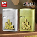 在庫一掃 赤字セール ジッポー ZIPPO オイルライター メタル系 BIG WIN Metal 銀いぶし 63490198/真鍮いぶし 63490298 男性...