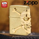 【11/1〜30ポイント5倍要エントリー】ジッポー ZIPPO オイルライター METAL BIG SKULL ビッグスカル メタル 3面加工 ブラスバレル 2...
