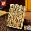 【11/1〜30ポイント5倍要エントリー】在庫一掃 赤字セール ジッポー ZIPPO ライター マーブル MARBLE アラベスク 両面加工 金メッキ 2G-A...