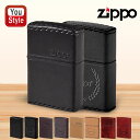 【11/1〜30ポイント5倍要エントリー】ジッポーZIPPO オイルライター オリジナル 本革手縫い 革巻き レザー 本牛革 横ロゴ/月桂樹 ブラック B-5/...