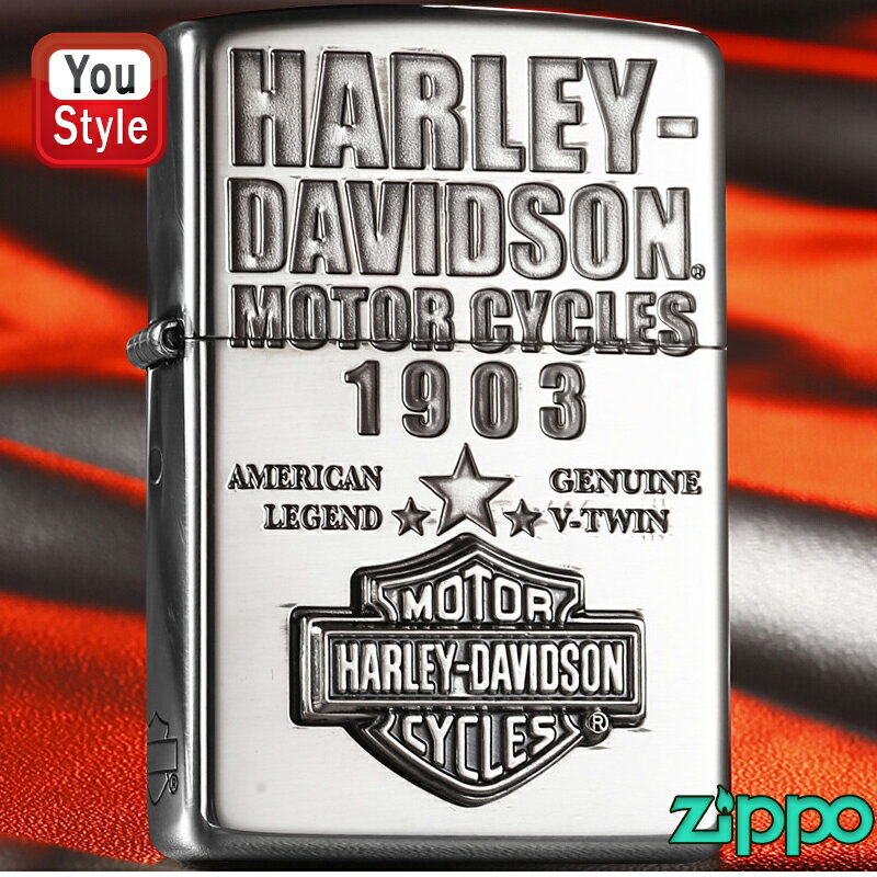 限定モデル zippo ジッポー ZIPPO ライター ペンギン PENGUIN ハーレーダビッドソン HARLEY-DAVIDSON 日本限定モデル BSイブシメタル シルバーイブシメタル シルバー HDP-58 ギフト プレゼント お祝い 記念品 豪華 喫煙具