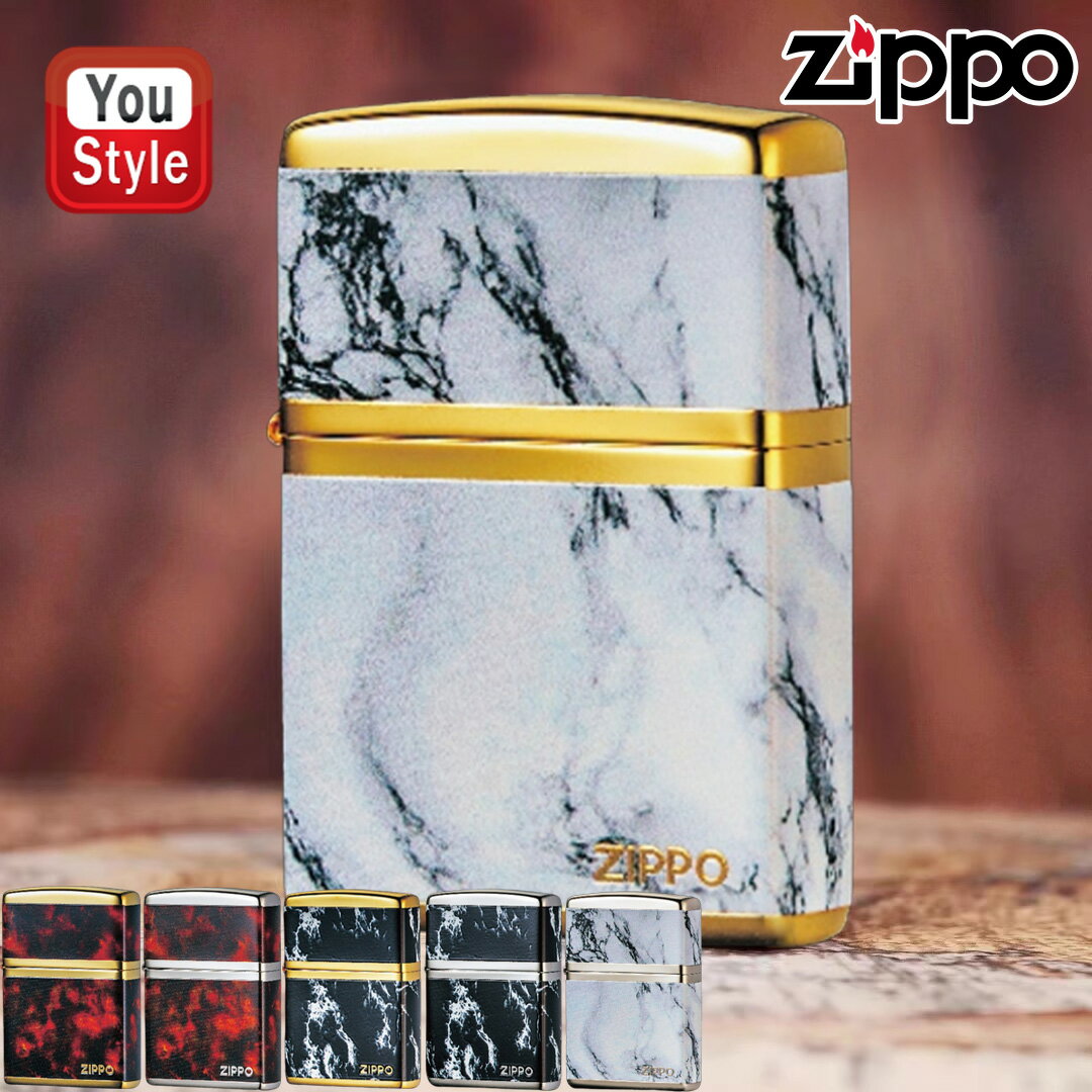 【11/1〜30ポイント5倍要エントリー】在庫一掃 赤字セール ジッポー ZIPPO ライター MARBLE LOGO融合 四面連続加工 レッド 金メッキ2G-...