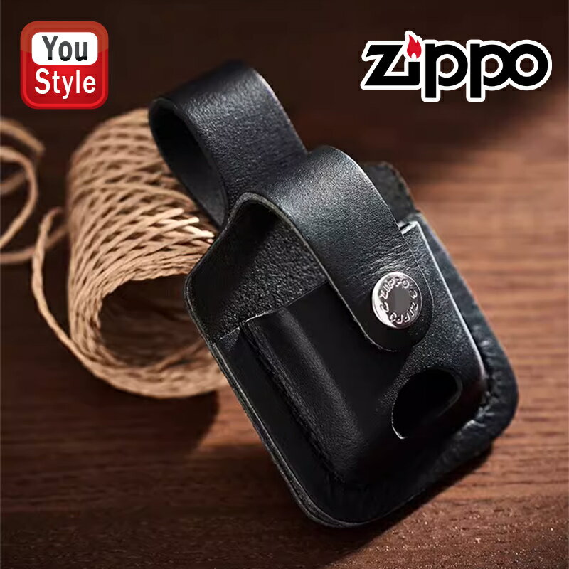 【25日限定★10%クーポン&P5倍要エントリー】ジッポー ZIPPO ライターケース レザー ループ式 サムノッチ 黒/LPTBK プレゼント お祝い 記念品...
