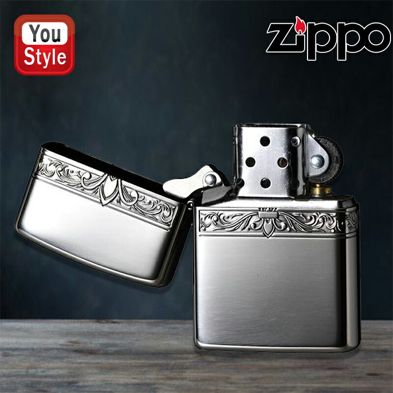 【11/1〜30ポイント5倍要エントリー】ライター ジッポー ZIPPO ユリ アラベスク YURI ARABESQUE イブシ仕上エッチング 3面連続加工 ニ...