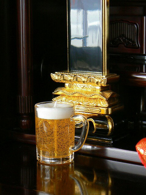 ミニジョッキ・ビールキャンドル