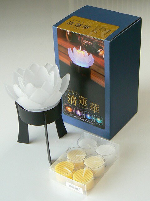 ペガサスキャンドル 清蓮華 LEDキャンドル 灯篭 盆提灯 行灯 提灯 ミニ提灯 インテリア提灯 LEDキャンドル 法要 ご進物 お供え 御供 ご霊前 御霊前 御仏前 ご仏前 供養 志 喪中見舞 喪中お見舞い