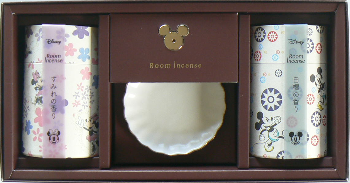 カメヤマ ディズニー お線香ギフトセット プレミアム 香立て付 化粧箱入り お線香 ギフト 贈答用 進物線香 法要 ご進物 お供え 御供 ご霊前 御霊前 御仏前...