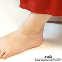 \半額★50%OFF/人気 アンクレット チェーンアンクレット オープンハート ダブル 2連 大小 キラキラ ゴールド シルバー アズキチェーン あずき 小豆 ...