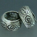 イヤーカフ メンズ 気品漂う薔薇模様イヤーカフ メンズス デザインイヤカフec010 ec-1-7 シルバー925 silver925 シルバーアクセサリー イヤーカーフ シルバー925 silver925 シルバーアクセサリー