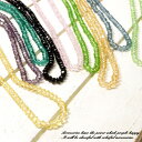 \半額★50%OFF/色鮮やかなクリアビーズのショートネックレス レディースアクセサリー ユニセックス ロングネックレス レディースネックレス 涼し気 21'1...