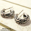 シルバーピアス G型ピアス75 e075(e-7-7) シルバー925 silver925 シルバーアクセサリー レディースピアス(4)