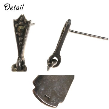 シルバーピアス 細長 三角 トライアングル エスニック シルバー925 silver925 シルバーアクセサリー スタッドピアス 大ぶりピアス ロングピアス