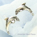 シルバーピアス 海の上を華麗にジャンプ イルカさんのスタッドピアス 動物 アニマル シルバー925 silver925 シルバーアクセサリー いるか スタッドピアス レディースピアス(4)