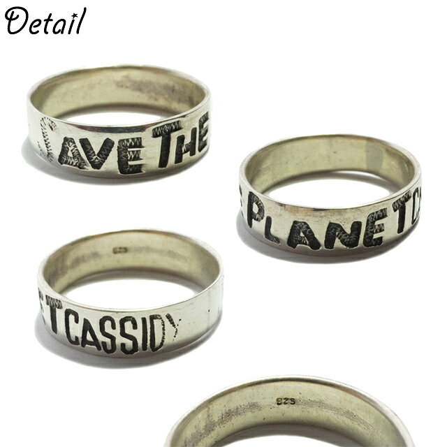 SAVE THE PLANET 地球を救え シルバーリング シルバー925 silver925 シルバーアク...