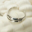 フリーサイズリング 貝をモチーフにしたような丸みのある足指リング シェル 海 シルバー925 silver925 シルバーアクセサリー 指輪 足指リング トゥリ...