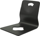 4脚セット 不二貿易 座椅子 和座椅子 幅39.5cm ブラック スタッキング可能 89145