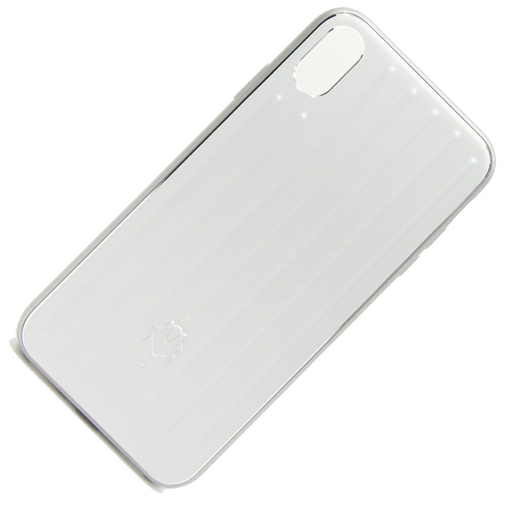 リモワ スマホケース iPhoneXS Max用 505.00.00.6 シルバー アルミニウム 新品 未使用 iPhoneケース 携帯ケース メンズ レディース RIMOWA