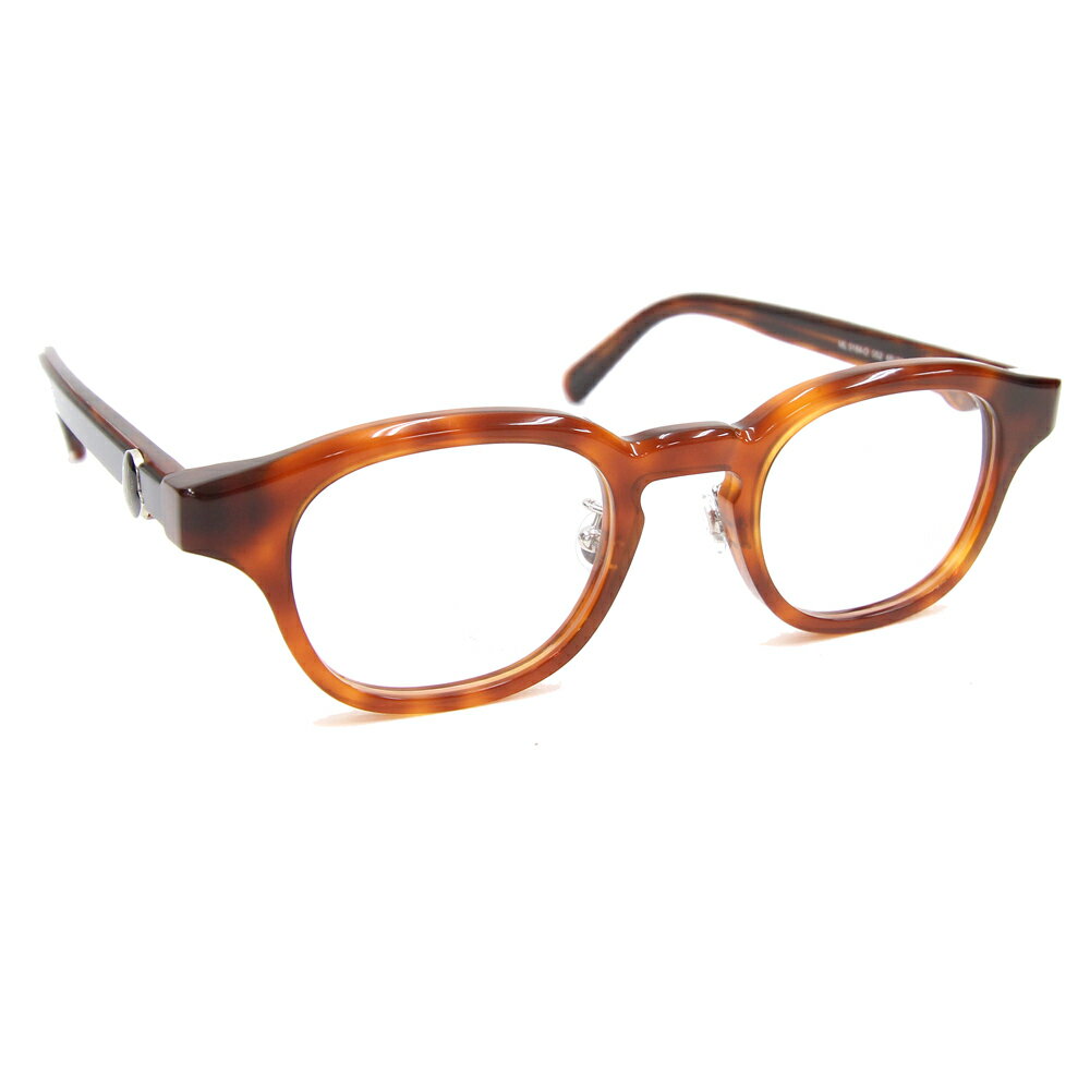 モンクレール メガネフレーム ML5184-D 052 ブラウンマーブル 中古 伊達メガネ アイウェア メンズ レディース MONCLER