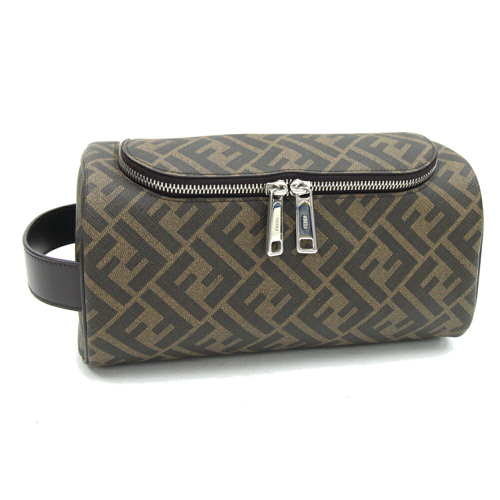 FENDI】フェンディ『ズッカ柄 エンボス クラッチバッグ』7VA491 メンズ 