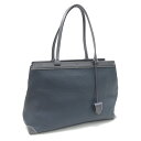 ゴヤール トートバッグ ベルシャス ビヨード PM グレー レザー 中古 肩がけ レディース 女性 GOYARD