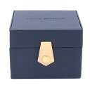 ルイヴィトン ジュエリーケース ネイビー 中古 ジュエリーボックス アクセサリーケース 小物ケース ロゴ ボックス LOUIS VUITTON