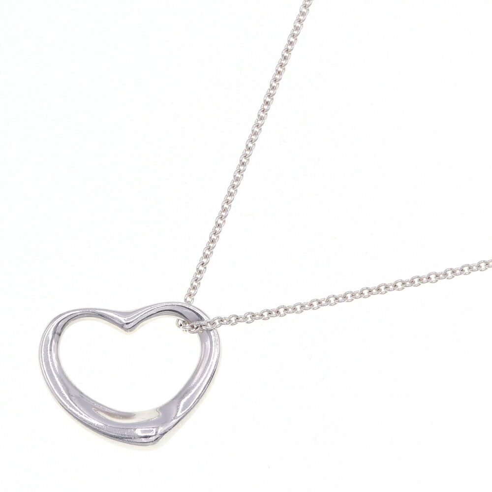 ティファニー ネックレス エルサペレッティ オープンハート SV スターリングシルバー925 中古 ペンダント アクセサリー レディース TIFFANY＆COのサムネイル